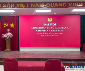 MÀN HÌNH LED P2.5 - AGRIBANK CHI NHÁNH KON TUM